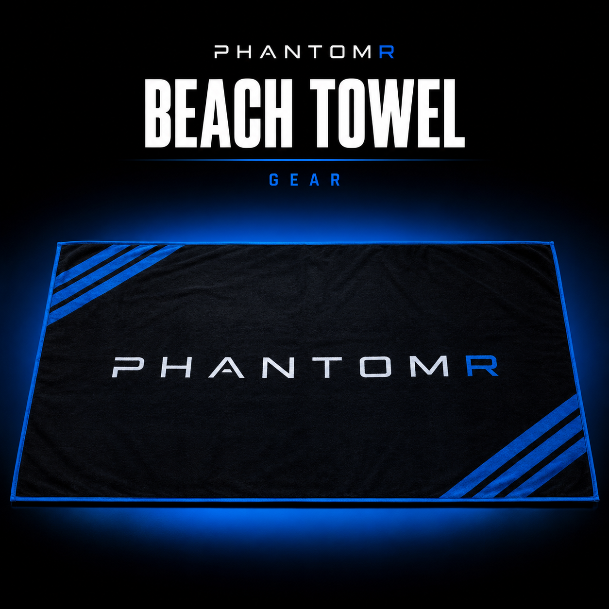 PhantomR Sand Free Beach Towel